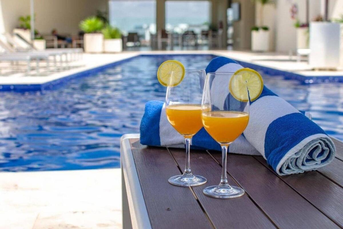 Apartamento 1 Rec. | A Pasos De La Playa | Roof C/Vista Al Mar Playa del Carmen Exterior foto