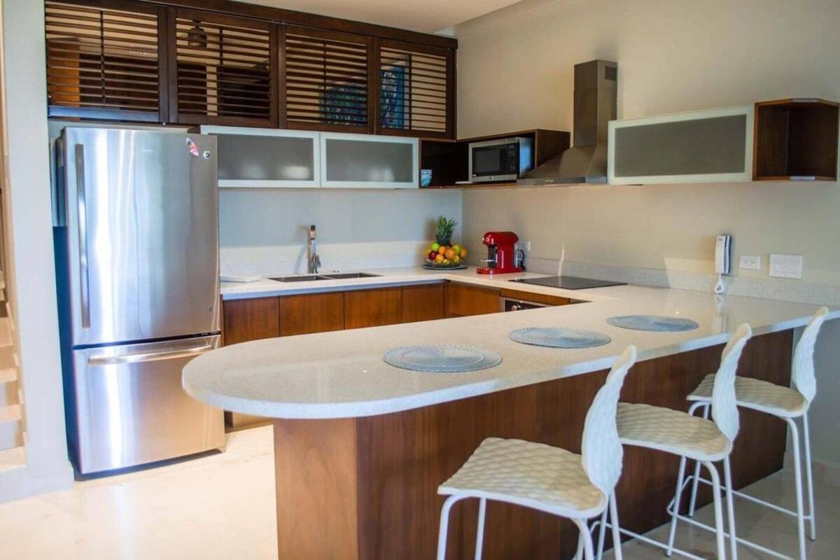 Apartamento 1 Rec. | A Pasos De La Playa | Roof C/Vista Al Mar Playa del Carmen Exterior foto